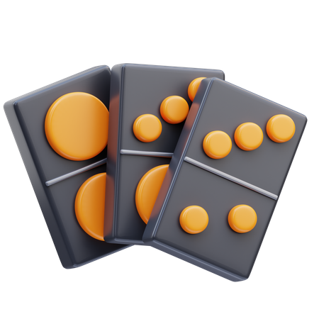 Domino  3D Icon