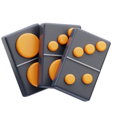 Domino  3D Icon