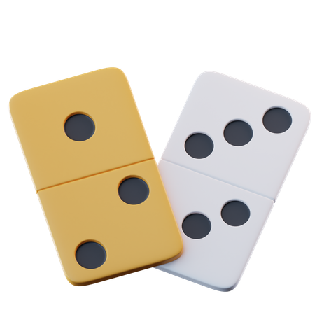 Domino  3D Icon