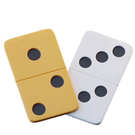 Domino  3D Icon