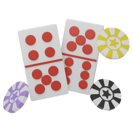 Domino  3D Icon