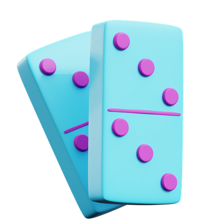 Domino  3D Icon