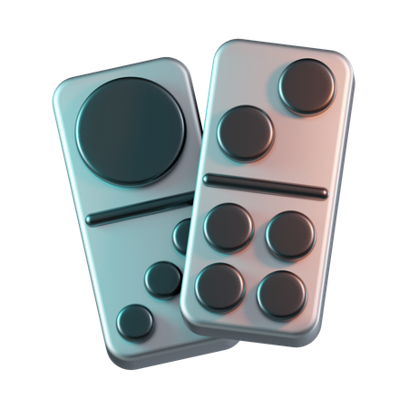 Domino  3D Icon