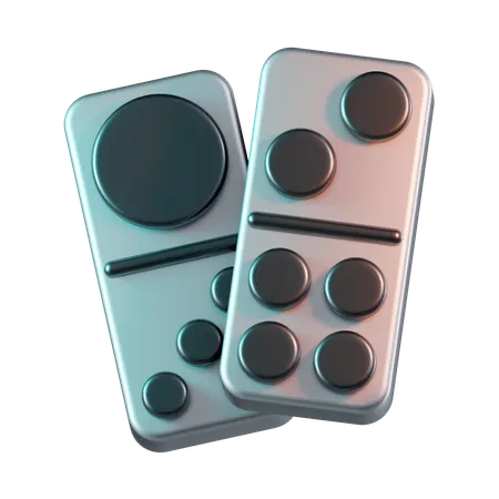 Domino  3D Icon