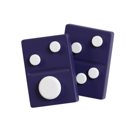Domino  3D Icon