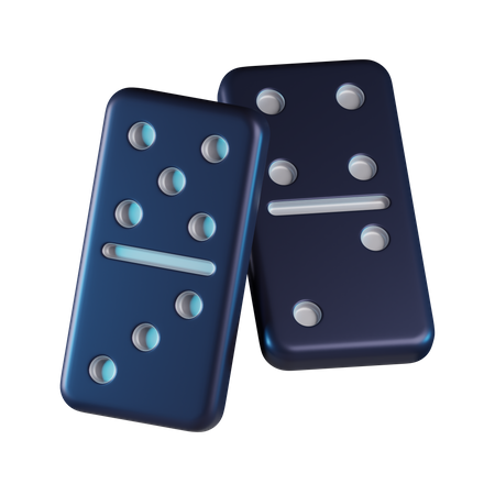 Domino  3D Icon