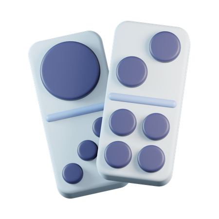 Domino  3D Icon