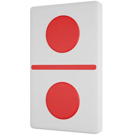 Domino à un œil  3D Icon