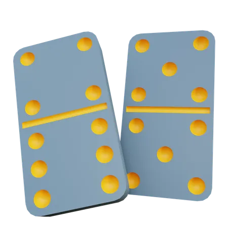 Domino Card  3D Icon