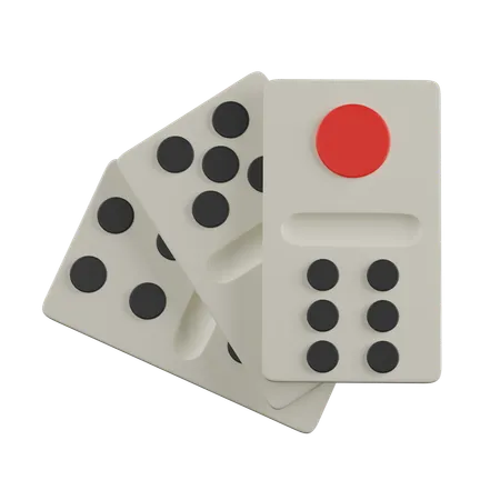 Domino  3D Icon