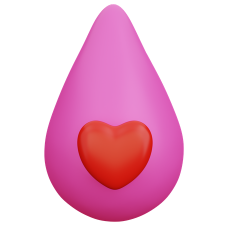 Don de sang  3D Icon