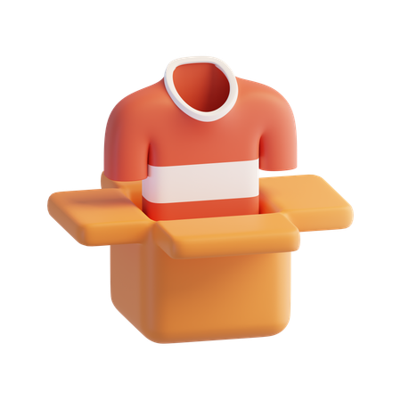 Don de t-shirt  3D Icon