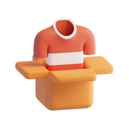 Don de t-shirt  3D Icon