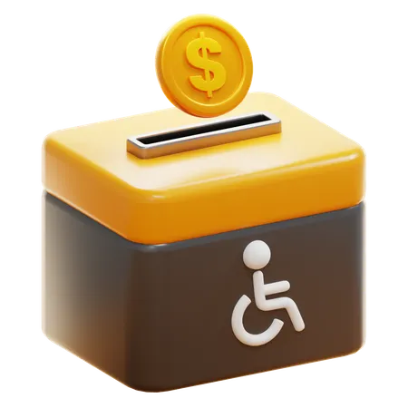 Donación  3D Icon