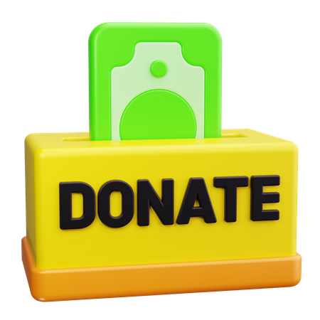 Donación  3D Icon