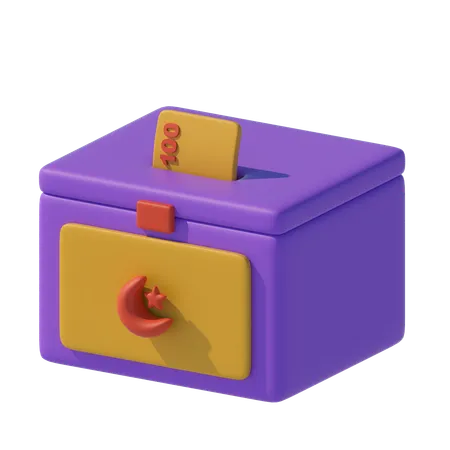 Donación de dinero  3D Icon