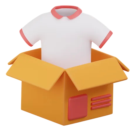 Donación de ropa  3D Icon