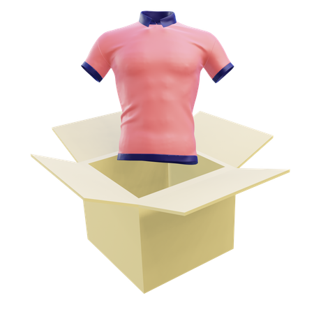 Donación de ropa  3D Icon