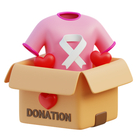 Donación de ropa  3D Icon