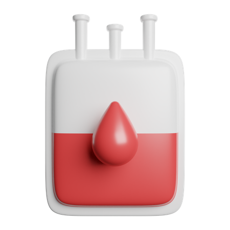 Donación de sangre  3D Icon