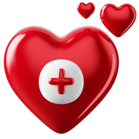 Donación de sangre  3D Icon