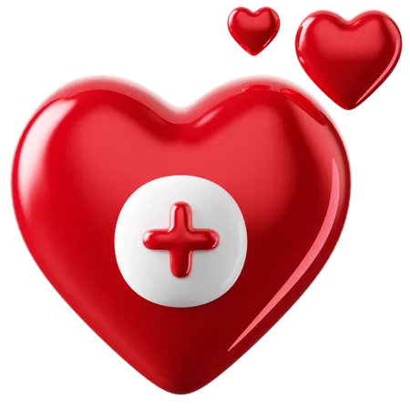 Donación de sangre  3D Icon