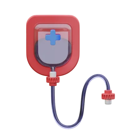 Donación de sangre  3D Icon