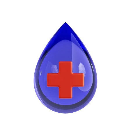 Donación de sangre  3D Icon