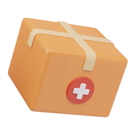 Donación medica  3D Icon