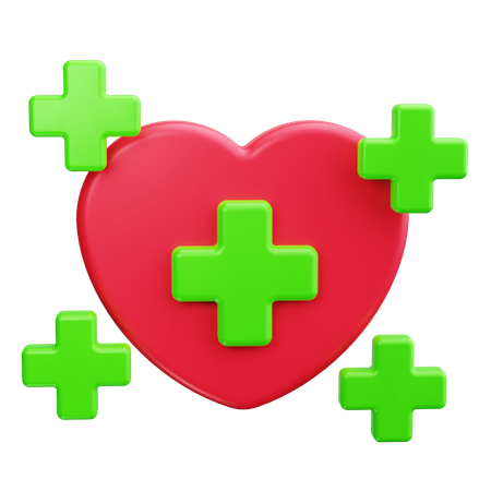 Donación medica  3D Icon