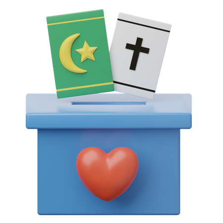 Donación religiosa  3D Icon