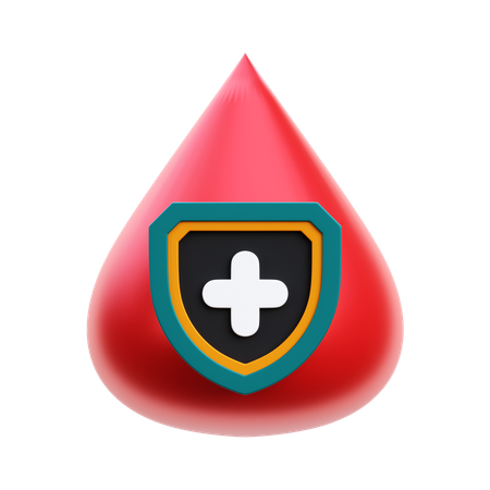 Donador de sangre  3D Icon