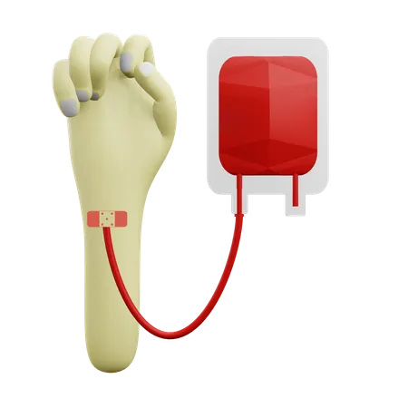 Donador de sangre  3D Icon