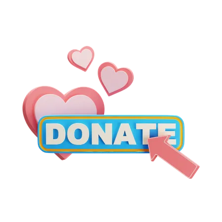 Donar  3D Icon