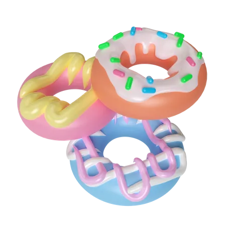 Donas  3D Icon