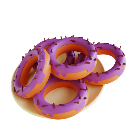 Donas  3D Icon