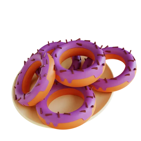 Donas  3D Icon