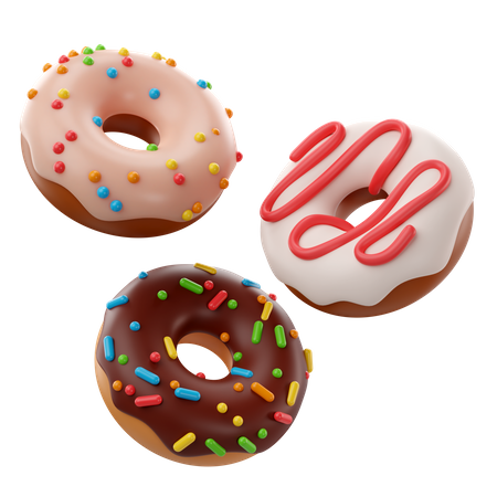 Donas  3D Icon