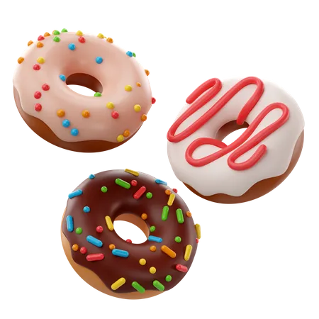 Donas  3D Icon