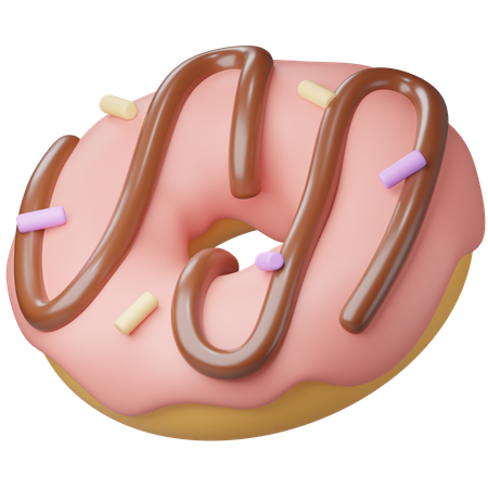 Donat  3D Icon