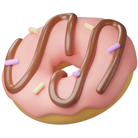 Donat  3D Icon