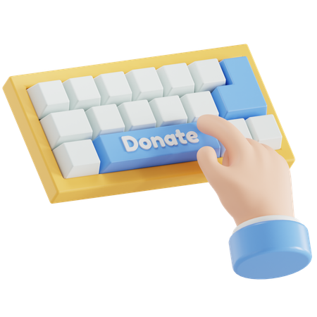 Donate  3D Icon