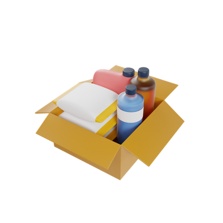 Donate sanitary  3D Icon