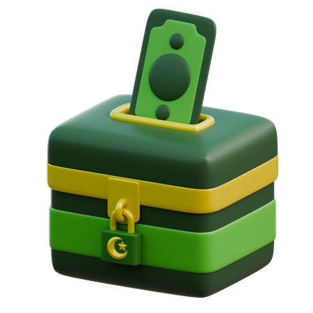 Donation  3D Icon