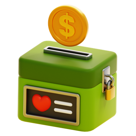 DONATION  3D Icon