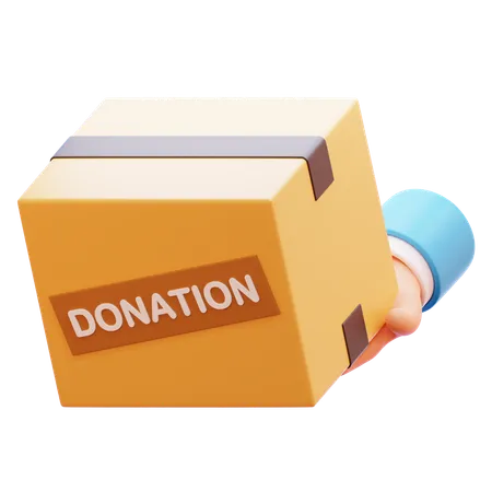 Donation Box  3D Icon