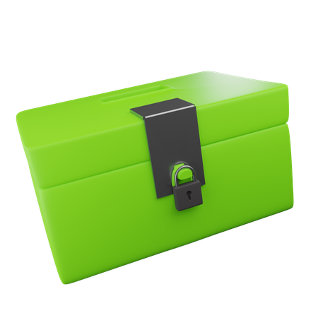 Donation Box  3D Icon