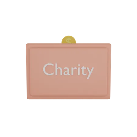 Donation Box  3D Icon