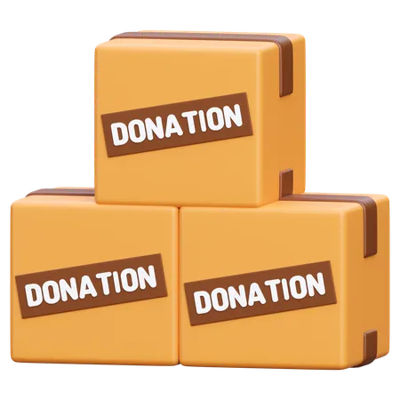 Donation Box  3D Icon