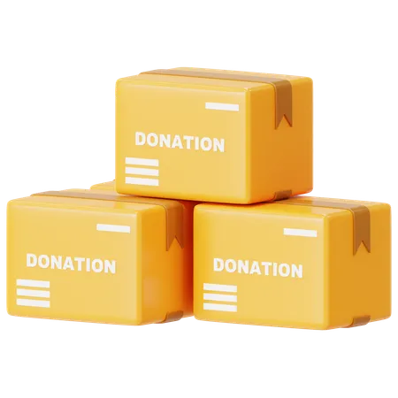 Donation Box  3D Icon